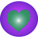download Love Icon clipart image with 270 hue color