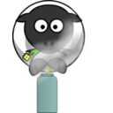 download Spray Can Sheep clipart image with 0 hue color