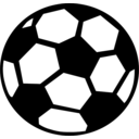 download Soccer Ball clipart image with 270 hue color