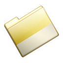 Closed Simple Yellow Folder