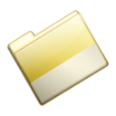 download Closed Simple Yellow Folder clipart image with 0 hue color