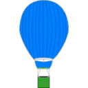 download Hot Air Balloon clipart image with 90 hue color
