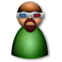 download 3d Glasses 4 clipart image with 0 hue color