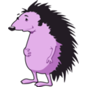 download Hedgehog clipart image with 270 hue color