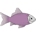 download Generic Fish clipart image with 135 hue color