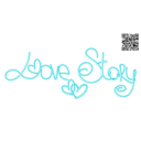 download Love Story clipart image with 180 hue color