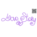 download Love Story clipart image with 270 hue color