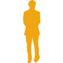 download Suit Man clipart image with 0 hue color