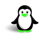 download Little Penguin clipart image with 90 hue color