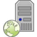 download Server Web clipart image with 225 hue color