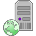 download Server Web clipart image with 270 hue color