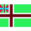 download Norwegian Union Flag clipart image with 135 hue color
