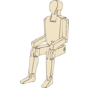 download Mannequin clipart image with 0 hue color