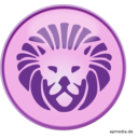 download Star Sign Lion clipart image with 270 hue color