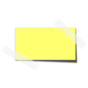download Sticky Note clipart image with 0 hue color