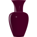 download Blue Glass Vase clipart image with 90 hue color