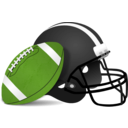 download Football clipart image with 90 hue color