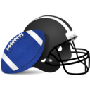 download Football clipart image with 225 hue color