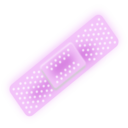 download Plaster Bandage Bandaid clipart image with 270 hue color