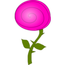 download Rose clipart image with 315 hue color