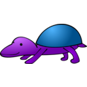 download Fictional Animal With Shell clipart image with 90 hue color