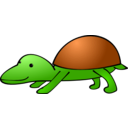 download Fictional Animal With Shell clipart image with 270 hue color