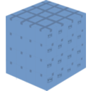 download Box Cube clipart image with 180 hue color