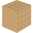 download Box Cube clipart image with 0 hue color