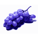 download Grapes Leif Lodahl 02 clipart image with 180 hue color