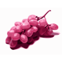 download Grapes Leif Lodahl 02 clipart image with 270 hue color