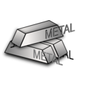 download Metal Icon clipart image with 180 hue color