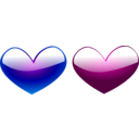 download Heart2 clipart image with 315 hue color