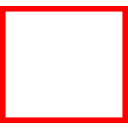 download Simple Red Square clipart image with 0 hue color