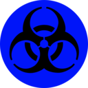 download Biological Safety clipart image with 180 hue color