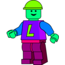 download Minifig clipart image with 90 hue color