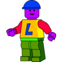 download Minifig clipart image with 225 hue color