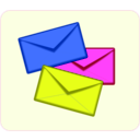 download Envelopes clipart image with 225 hue color