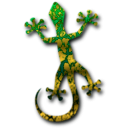 download Gecko 2 clipart image with 45 hue color