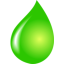 download Water Drop clipart image with 225 hue color