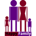 download Happy Family 2 clipart image with 45 hue color