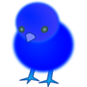 download Chick clipart image with 180 hue color