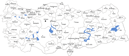 Provinces Of Turkey
