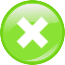 download Green Round Submit Icon clipart image with 0 hue color