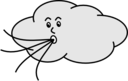 Wind Blowing Cloud