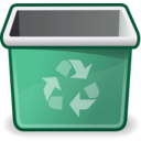 download Tango User Trash clipart image with 90 hue color