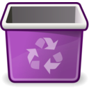 download Tango User Trash clipart image with 225 hue color