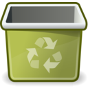 download Tango User Trash clipart image with 0 hue color