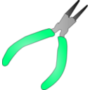 download Pliers 2 clipart image with 270 hue color