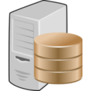 download Database Server clipart image with 180 hue color