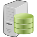 download Database Server clipart image with 225 hue color